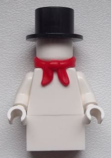 Snowman with 1 x 2 Brick as Legs