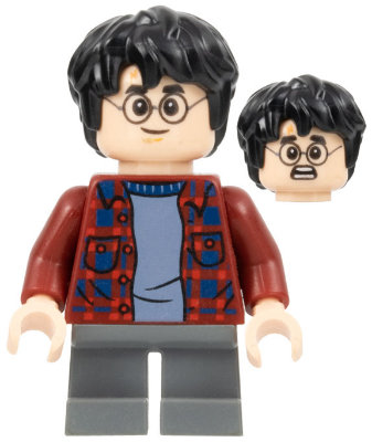 Lego Minifigura HARRY POTTER COM CORUJA MC451F