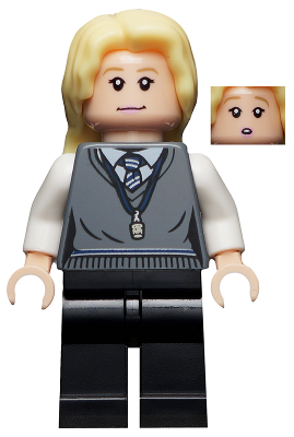 Lego Harry Potter Luna Lovegood Minifigura hp307 Ravenclaw Robe 76389 Nuevo