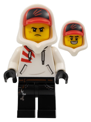 Lego minifigures Hidden Side hs004 Jack Davids with White Sweater NEW NEW 