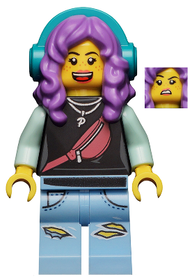 Lego NEW Parker L Jackson Minifig from 70420 double sided face 
