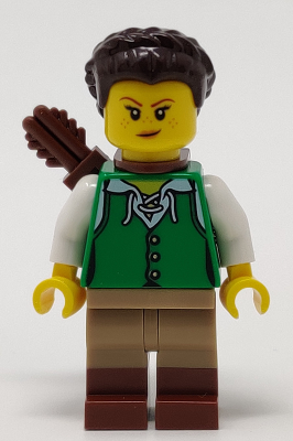 NEW LEGO Leonard Hofstadter Brown Dark x 5 Male Classic Figure Hair 
