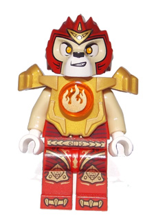 loc011 NEW LEGO Laval Cape FROM SET 70005 LEGENDS OF CHIMA 