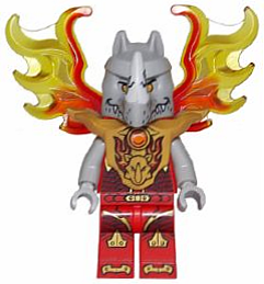 Rogon Rhino minifigure cartoon Chima toy figure 