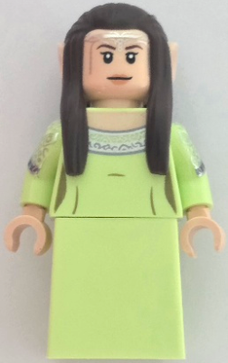 LEGO Arwen - Yellowish Green Dress Minifigure lor164