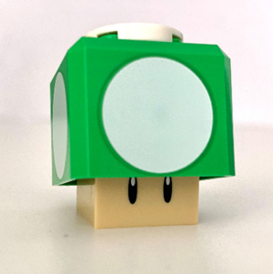 1-Up Mushroom, Super Mario, Series 3 &#40;Character Only&#41;