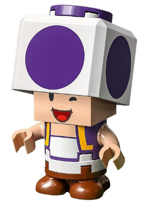 Purple Toad, Super Mario, Series 5 &#40;Character Only&#41;