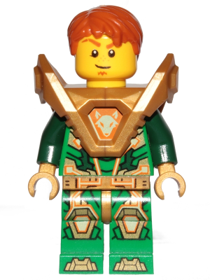 Lego Ash Attacker 70322 70315 70323 70317 Orange Horns Nexo Knights Minifigure 