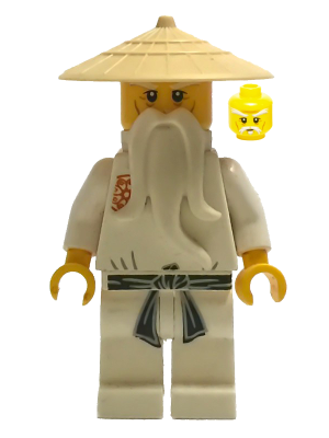 LEGO  Ninjago Frakjaw with Hat njo019 Minifigure 2263 The Golden Weapons 