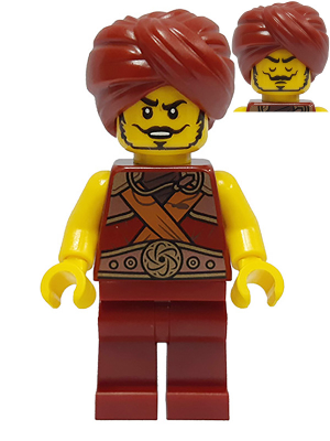 Figurka LEGO Gravis zepředu