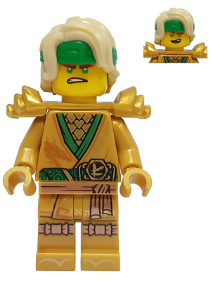 Figurka LEGO Zlatý Lloyd zepředu