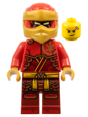 Minifigure njo890 : Kai - Dragons Rising, Red and Pearl Gold Head Wrap ...