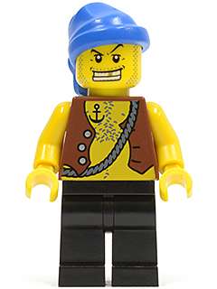LEGO Minifigure pirate pi084 From 6243 