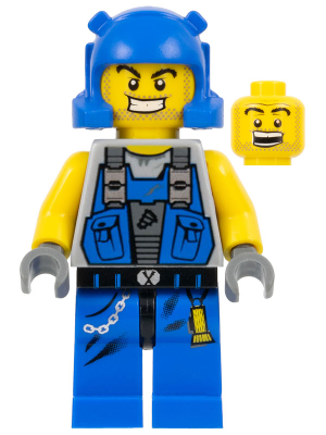 Lego Figur Minifig Power Miners Geolix 8908 425 