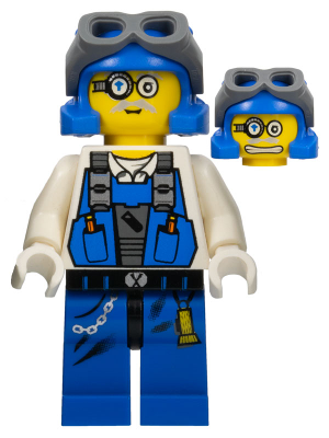 City Lego Brains 8957 pm007 Power Miners Minifigures