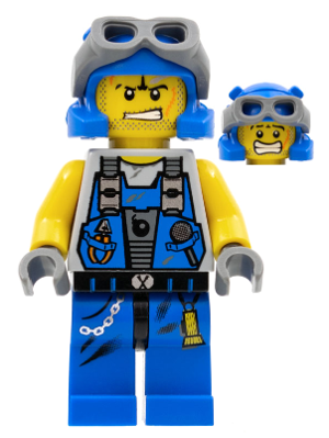 Lego Echte Mini Figur aus Power Miners Sets 