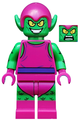 Green goblin minifigure sale