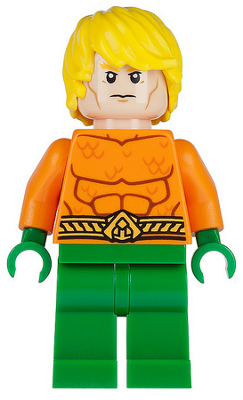 Aquaman Lego Minifigures Dc Super Heroes 