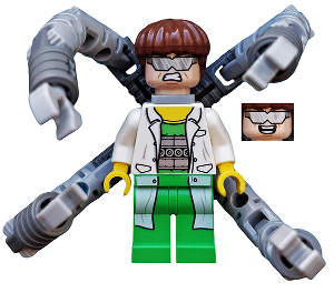 LEGO minifigures Doctor Octopus Brickset