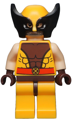 TYPE MINI FIGURINE BRICKS  LEGO SERIE MARVEL WOLVERINE X-MEN SERVAL 