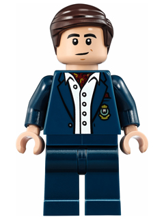 Lego Bruce Wayne Sand Blue Suit 6860 Super Hero Minifigure 