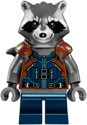 LEGO Marvel Super Heroes Rocket Raccoon  MINIFIG from Lego set #76102 Brand New 