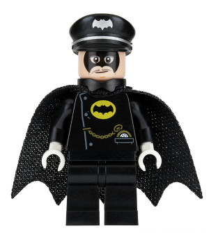 Genuine Lego Batman Película Alfred Minifigura Dc Super Heroes Set 70909 Lote 3345 