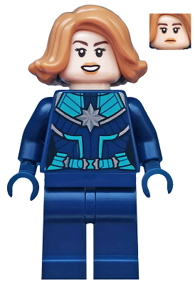 Lego figurine Captain Marvel SH555 76131 76127