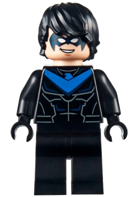 LEGO Black Batman Nightwing Minifigure Torso 