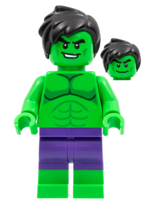 Lego ® Super Heroes Minifigure Figure Large Big sh173 Hulk Green Green 76031 76041 