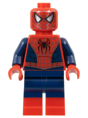 LEGO® Super Heroes Spiderman With Printed Arms and Red Boots Rare,  Minifigure, LEGO® Minifig, LEGO® People