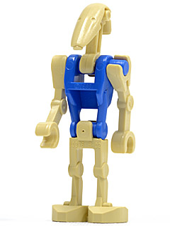 sw0095 Set 7662 LEGO ® Star Wars ™ Battle Droid Pilot with Blue Torso