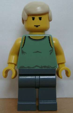 Lego LUKE SKYWALKER  Minifigure from 7110 7190 4501 
