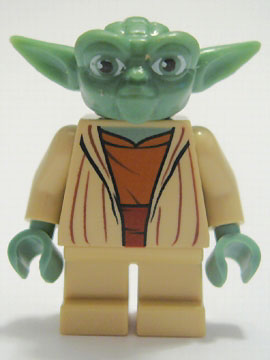LEGO SW0219 Yoda Minifig FROM SET 8018 STAR WARS CLONE WARS Figurine 