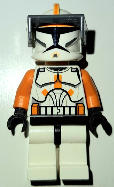 LEGO Star Wars Commander Cody With Kama And Pauldron sw0196 From Set 7676 