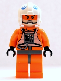 Rebel Pilot x 2 from set 3866 Lego Micro figure 