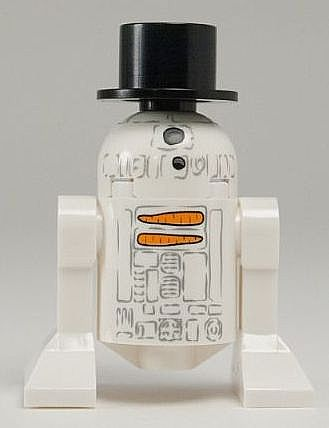 Astromech Droid, R2-D2, Snowman