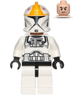 Lego 8088 LEGO® Star Wars™ Clone Pilot with Open Helmet minifig 