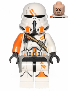 LEGO Star Wars - Elite Ep3 Clone Trooper with Cape and Heavy Cannon 