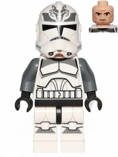 Set7655-7671 434926 LEGO SW189 SW091 MINIFIGURES Star Wars RED Clone Trooper 