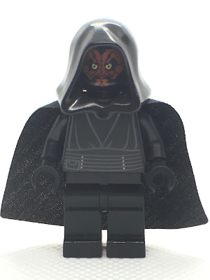 NEW LEGO STAR WARS DARTH MAUL MINIFIG figure minifigure 75096 sith hood cape 