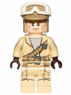 Figurine lego star wars rebel trooper rebel helmet jetpack