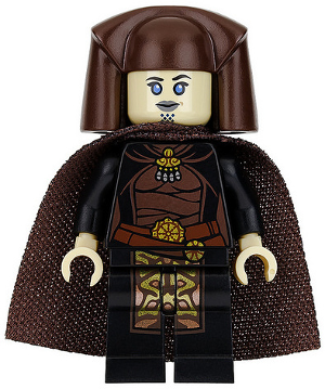 Lego Haare in schwarz für Minifigur Luminara Unduli 52345 Star Wars SW Neu 