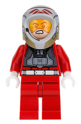 LEGO Star Wars Minifigur Rebel Pilot A-wing sw0437 