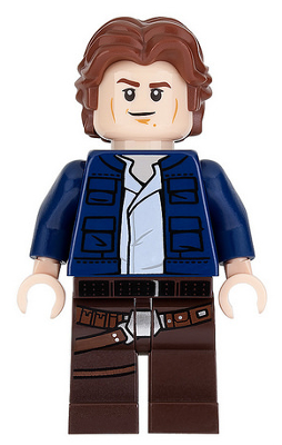 Lego Star Wars Han Solo Minifigure From 75174 New Sw0823