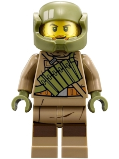 LEGO Minifigure Figurine Star Wars SW721 Resistance Trooper Blaster NEUF NEW 