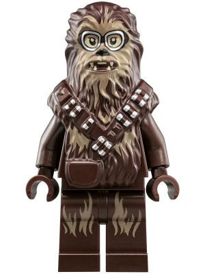 LEGO Star Wars sw0011a Chewbacca Minifigure Wookiee Reddish Brown 