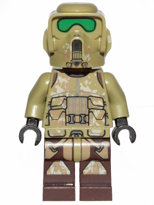 LEGO STAR WARS CLONE Scout Trooper 75035 Mini Figura 