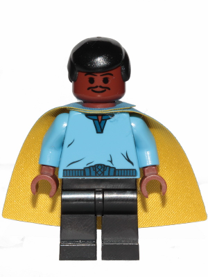 Lego Lando Calrissian 75212 Young Short Cape with Collar Star Wars Minifigure 