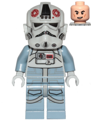Imperial At-at Driver Minifigure 2 Heads 8084 8129 for sale online LEGO Star Wars 